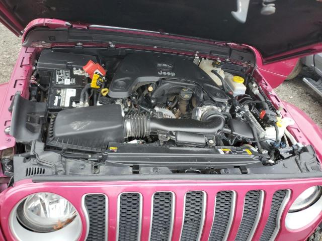 1C4HJXEG6MW861359 - 2021 JEEP WRANGLER U SAHARA PINK photo 12