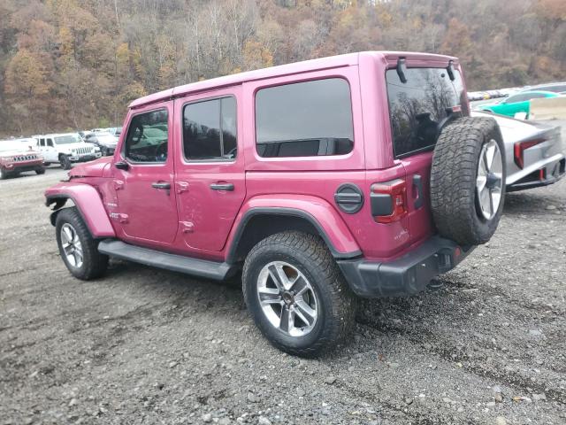 1C4HJXEG6MW861359 - 2021 JEEP WRANGLER U SAHARA PINK photo 2