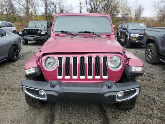 1C4HJXEG6MW861359 - 2021 JEEP WRANGLER U SAHARA PINK photo 5