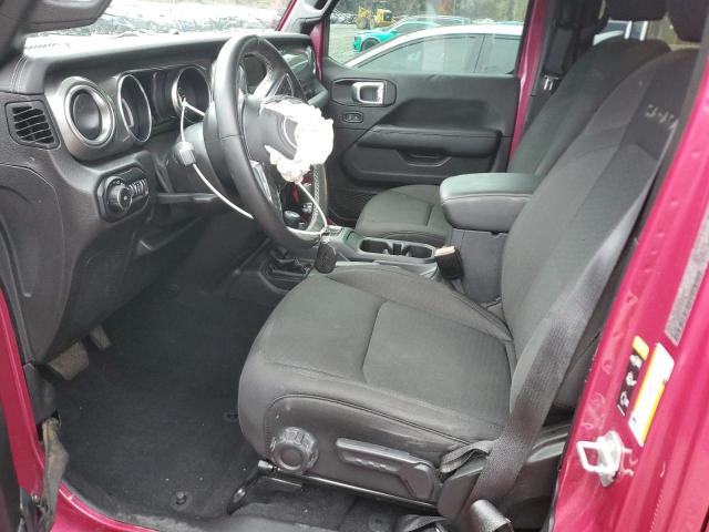 1C4HJXEG6MW861359 - 2021 JEEP WRANGLER U SAHARA PINK photo 7