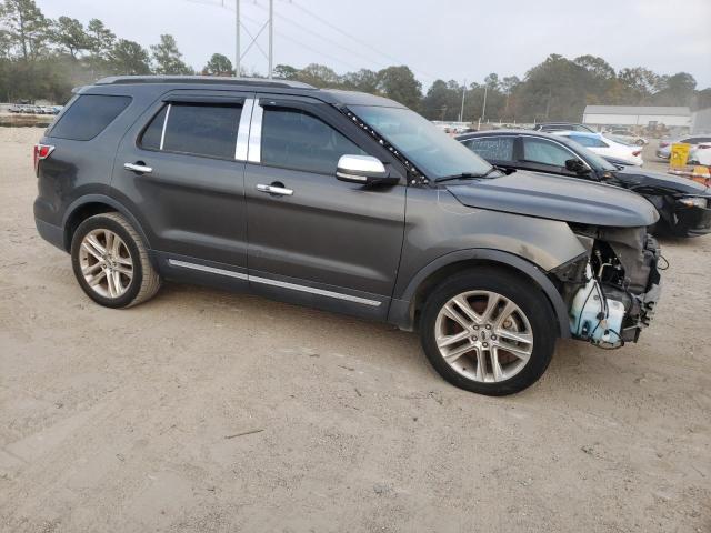 1FM5K7D87HGB12737 - 2017 FORD EXPLORER XLT GRAY photo 4