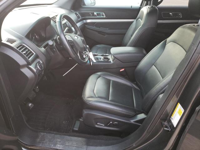 1FM5K7D87HGB12737 - 2017 FORD EXPLORER XLT GRAY photo 7