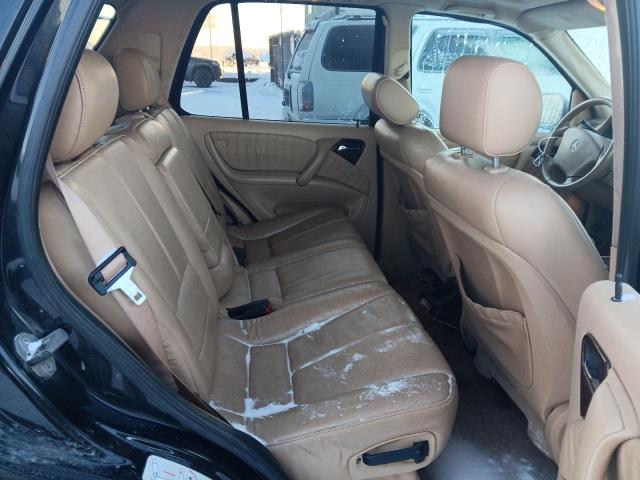 4JGAB54E9YA184826 - 2000 MERCEDES-BENZ ML 320 BLACK photo 10