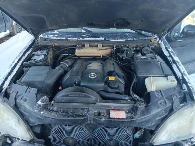 4JGAB54E9YA184826 - 2000 MERCEDES-BENZ ML 320 BLACK photo 11