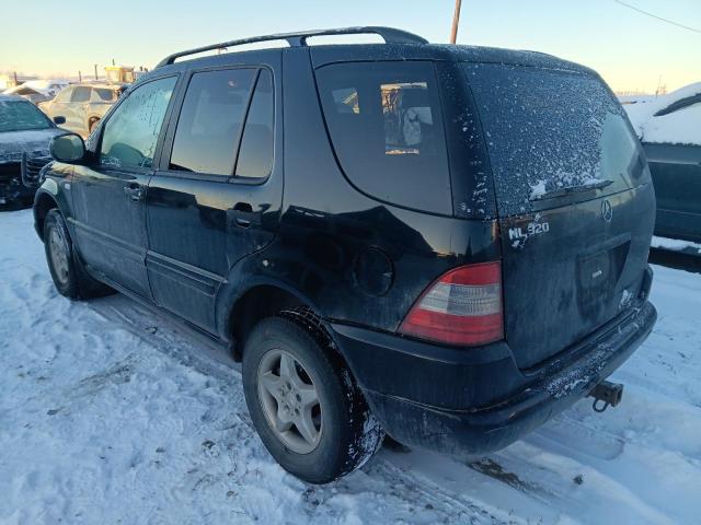 4JGAB54E9YA184826 - 2000 MERCEDES-BENZ ML 320 BLACK photo 2