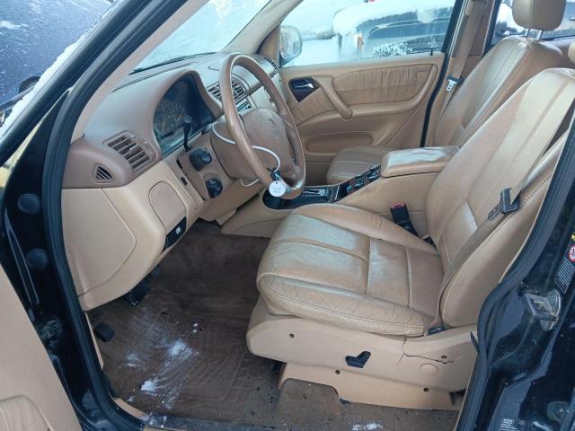 4JGAB54E9YA184826 - 2000 MERCEDES-BENZ ML 320 BLACK photo 7