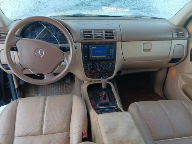 4JGAB54E9YA184826 - 2000 MERCEDES-BENZ ML 320 BLACK photo 8