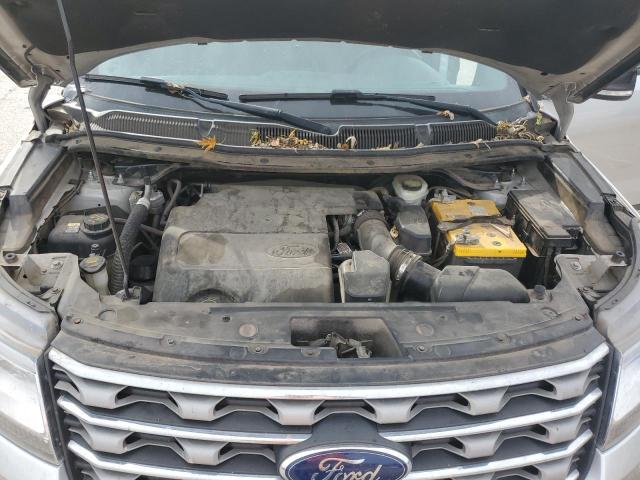 1FM5K8D87GGA76696 - 2016 FORD EXPLORER XLT Plata foto 12
