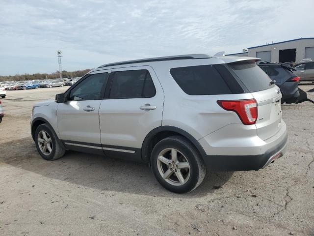 1FM5K8D87GGA76696 - 2016 FORD EXPLORER XLT Plata foto 2