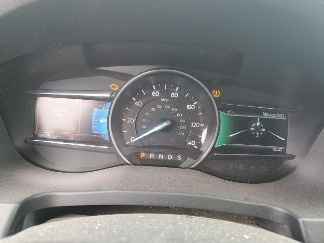 1FM5K8D87GGA76696 - 2016 FORD EXPLORER XLT Plata foto 9