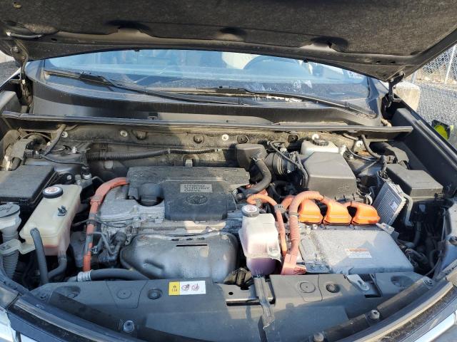 JTMRJREV6JD187137 - 2018 TOYOTA RAV4 HV LE Grau Foto 12