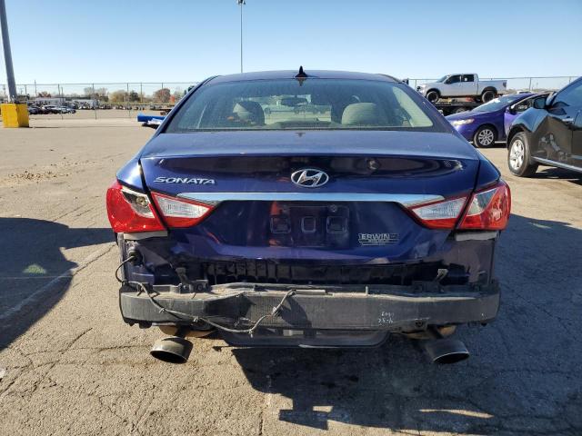 5NPEC4AC1DH725922 - 2013 HYUNDAI SONATA SE ლურჯი ფოტო 6