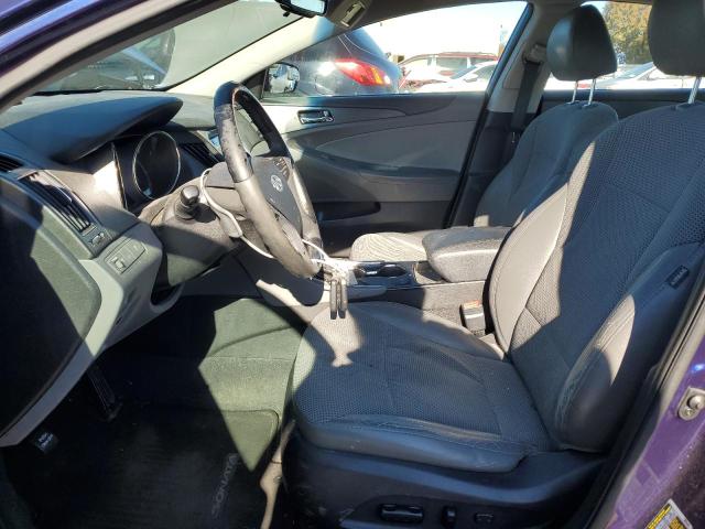 5NPEC4AC1DH725922 - 2013 HYUNDAI SONATA SE ლურჯი ფოტო 7