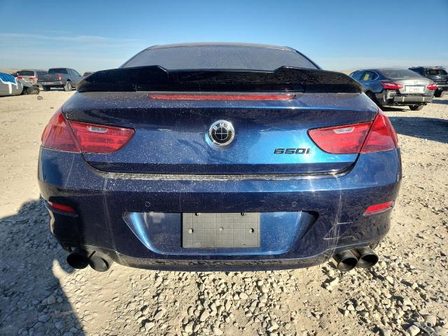 WBALX3C51CDV77454 - 2012 BMW 650 I BLUE photo 6