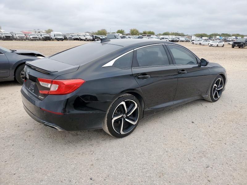 1HGCV1F37MA030197 - 2021 HONDA ACCORD SPORT BLACK photo 3