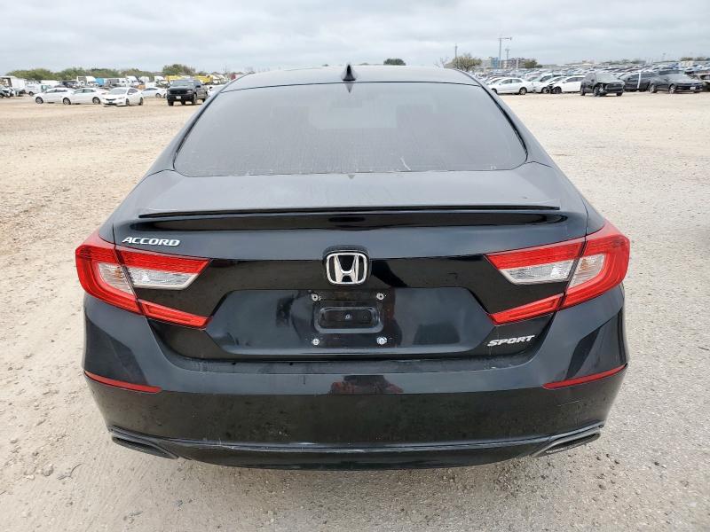 1HGCV1F37MA030197 - 2021 HONDA ACCORD SPORT BLACK photo 6