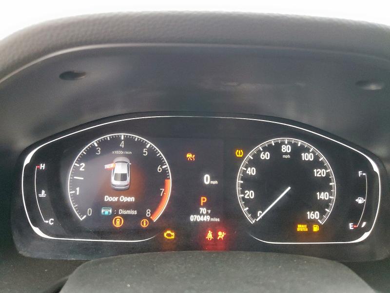 1HGCV1F37MA030197 - 2021 HONDA ACCORD SPORT BLACK photo 9