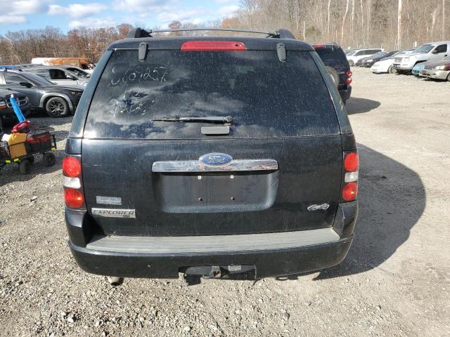 1FMEU7DEXAUA48717 - 2010 FORD EXPLORER XLT შავი ფოტო 6