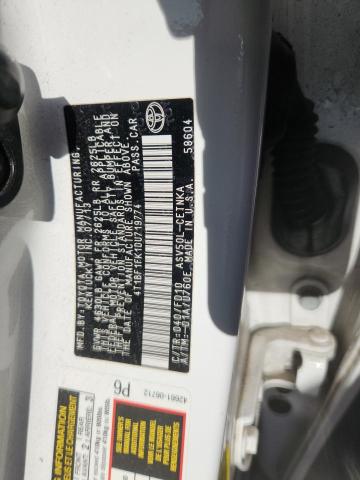 4T1BF1FK1DU719774 - 2013 TOYOTA CAMRY L WHITE photo 13