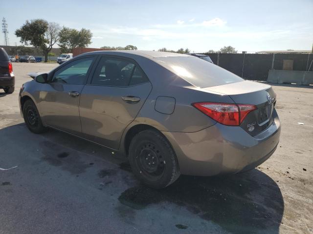 5YFBURHE2KP866695 - 2019 TOYOTA COROLLA L GRAY photo 2