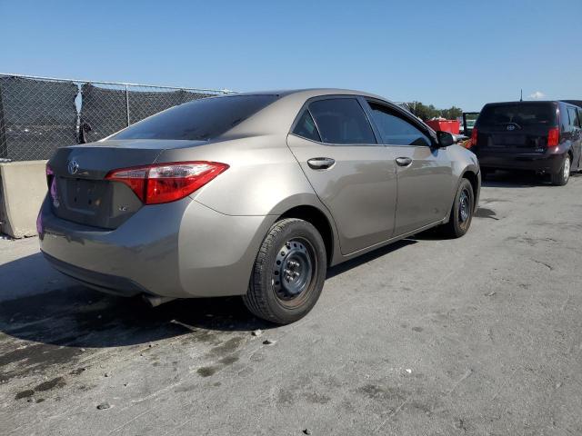 5YFBURHE2KP866695 - 2019 TOYOTA COROLLA L GRAY photo 3