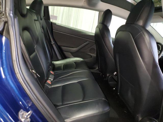 5YJ3E1EA8NF370806 - 2022 TESLA MODEL 3 BLUE photo 10