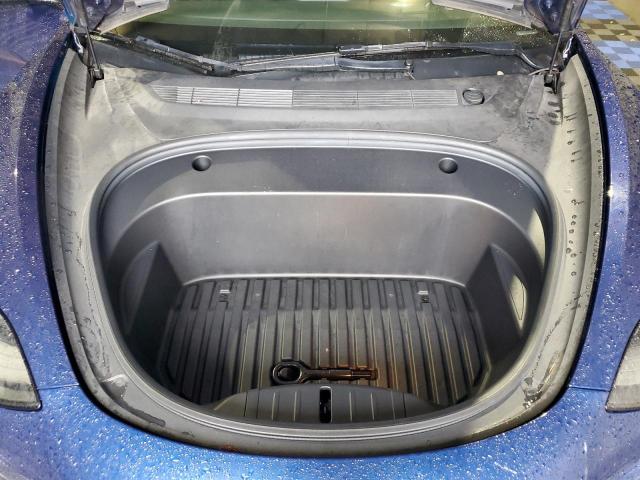 5YJ3E1EA8NF370806 - 2022 TESLA MODEL 3 BLUE photo 11