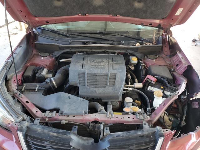 JF2SKAJC4LH512174 - 2020 SUBARU FORESTER PREMIUM MAROON photo 11