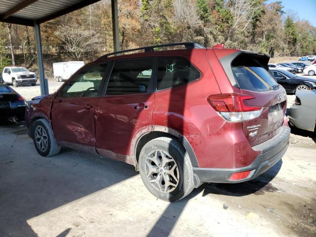 JF2SKAJC4LH512174 - 2020 SUBARU FORESTER PREMIUM MAROON photo 2