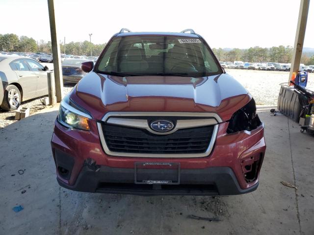 JF2SKAJC4LH512174 - 2020 SUBARU FORESTER PREMIUM MAROON photo 5