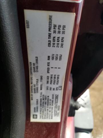 1GCDT13E478223062 - 2007 CHEVROLET COLORADO MAROON photo 13