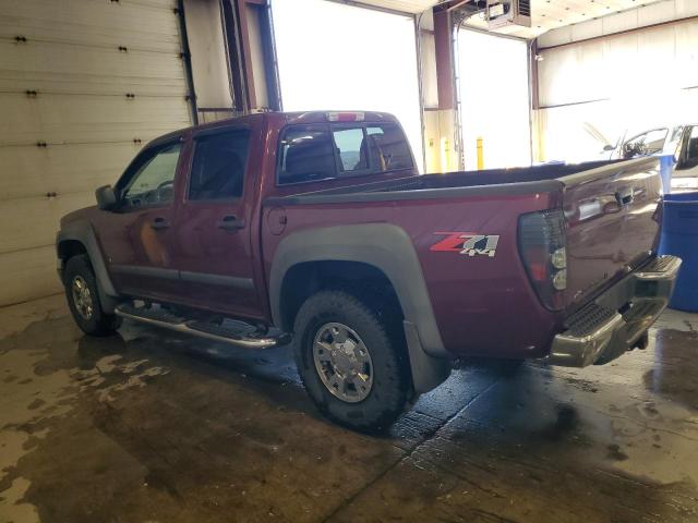 1GCDT13E478223062 - 2007 CHEVROLET COLORADO MAROON photo 2