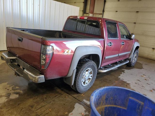 1GCDT13E478223062 - 2007 CHEVROLET COLORADO MAROON photo 3