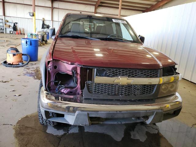 1GCDT13E478223062 - 2007 CHEVROLET COLORADO MAROON photo 5