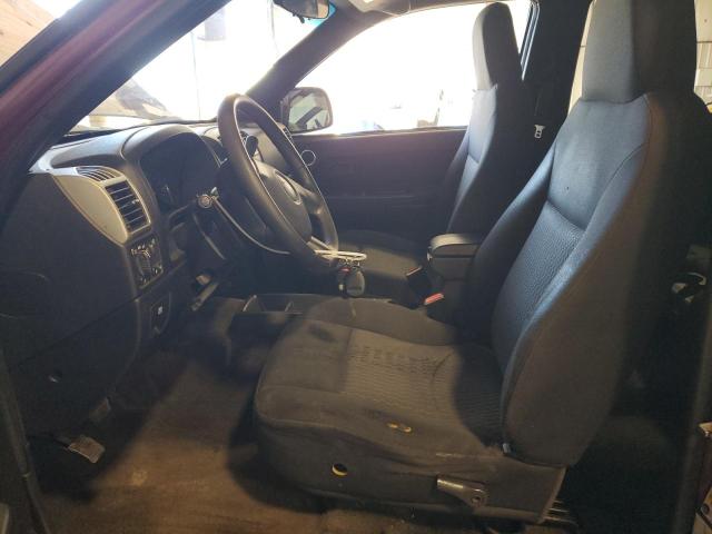 1GCDT13E478223062 - 2007 CHEVROLET COLORADO MAROON photo 7