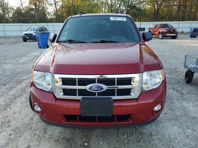 1FMCU9DG6BKC30710 - 2011 FORD ESCAPE XLT RED photo 5