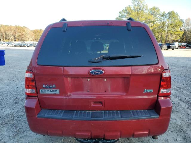 1FMCU9DG6BKC30710 - 2011 FORD ESCAPE XLT RED photo 6