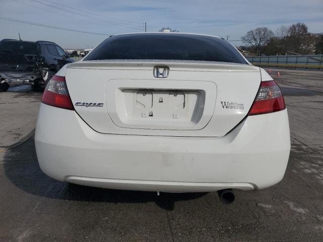 2HGFG12819H500127 - 2009 HONDA CIVIC EX WHITE photo 6