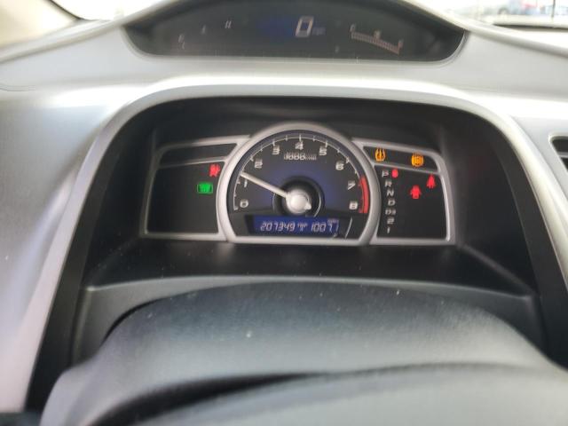 2HGFG12819H500127 - 2009 HONDA CIVIC EX WHITE photo 9
