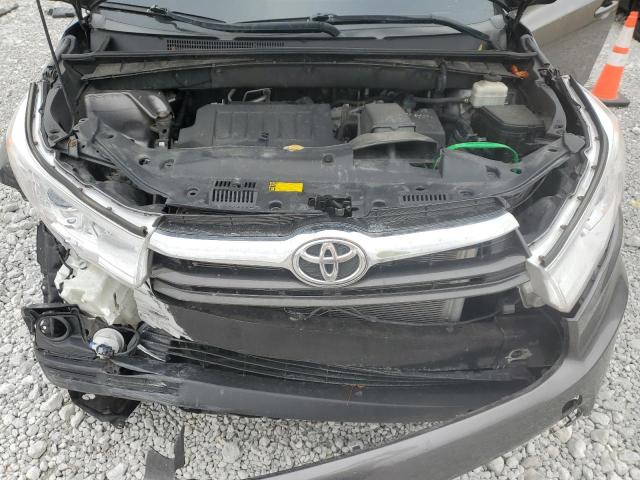 5TDJKRFH8FS167244 - 2015 TOYOTA HIGHLANDER XLE 棕色 照片 12