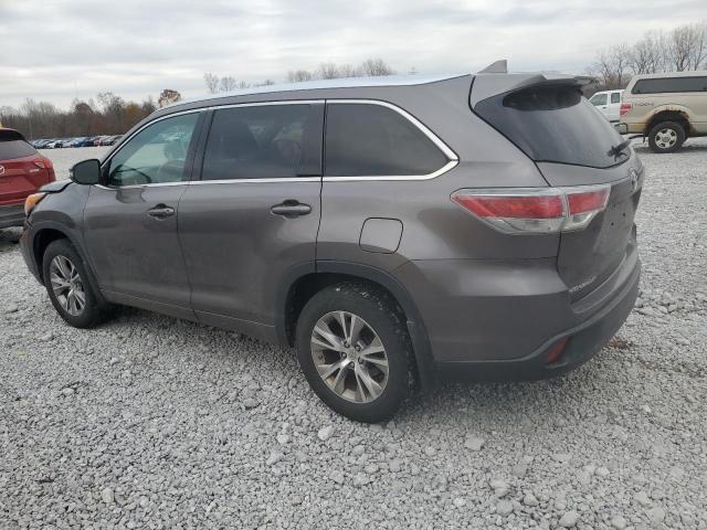 5TDJKRFH8FS167244 - 2015 TOYOTA HIGHLANDER XLE 棕色 照片 2