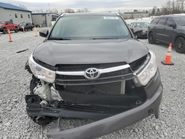 5TDJKRFH8FS167244 - 2015 TOYOTA HIGHLANDER XLE 棕色 照片 5