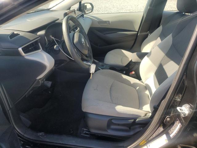 5YFEPMAE0NP381607 - 2022 TOYOTA COROLLA LE შავი ფოტო 7