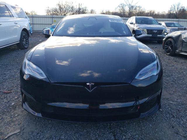 5YJSA1E67NF459656 - 2022 TESLA MODEL S 黑色 照片 5