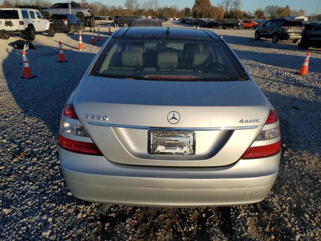 WDDNG86X48A172595 - 2008 MERCEDES-BENZ S 550 4MATIC SILVER photo 6