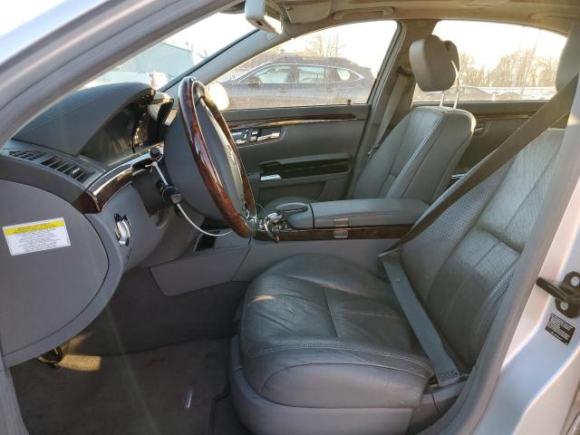 WDDNG86X48A172595 - 2008 MERCEDES-BENZ S 550 4MATIC SILVER photo 7