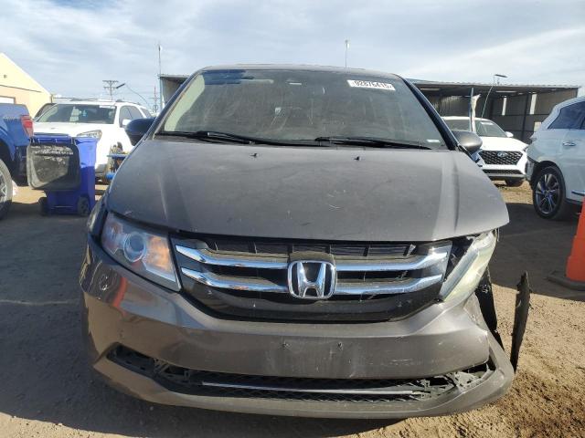 5FNRL5H63EB071612 - 2014 HONDA ODYSSEY EXL GRAY photo 5