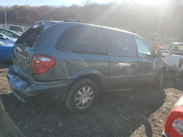 2C8GP54L55R209578 - 2005 CHRYSLER TOWN & COU TOURING TEAL photo 3