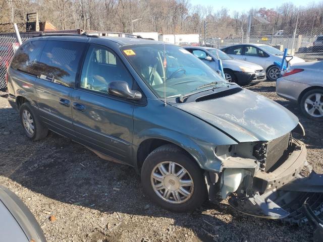 2C8GP54L55R209578 - 2005 CHRYSLER TOWN & COU TOURING TEAL photo 4