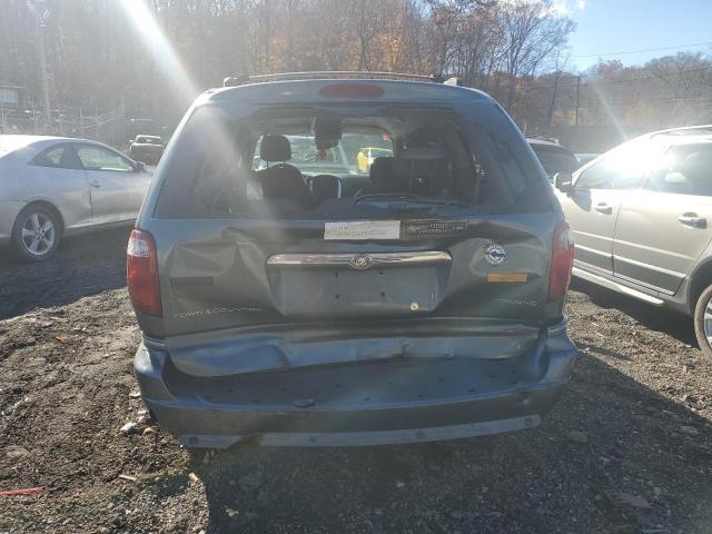 2C8GP54L55R209578 - 2005 CHRYSLER TOWN & COU TOURING TEAL photo 6